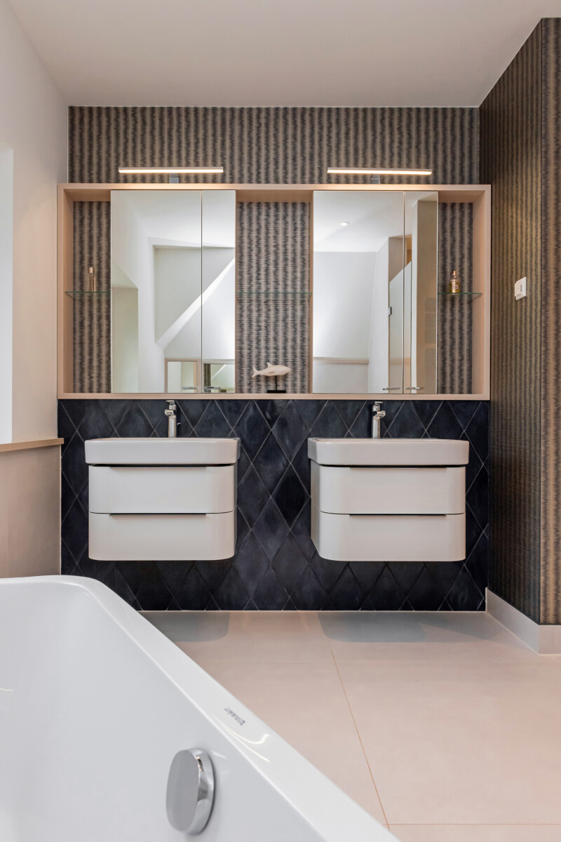 Badumbau/Modernisierung in einem 30er-Jahre-Haus – Karin Götz